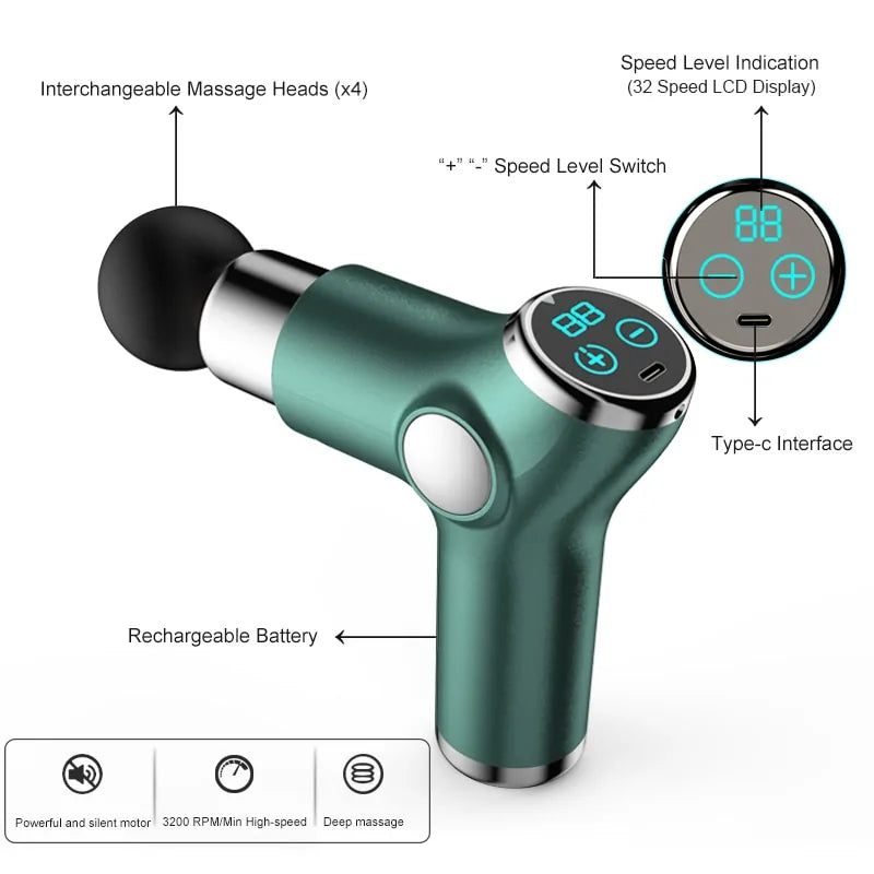 Quick Pulse Massage Gun