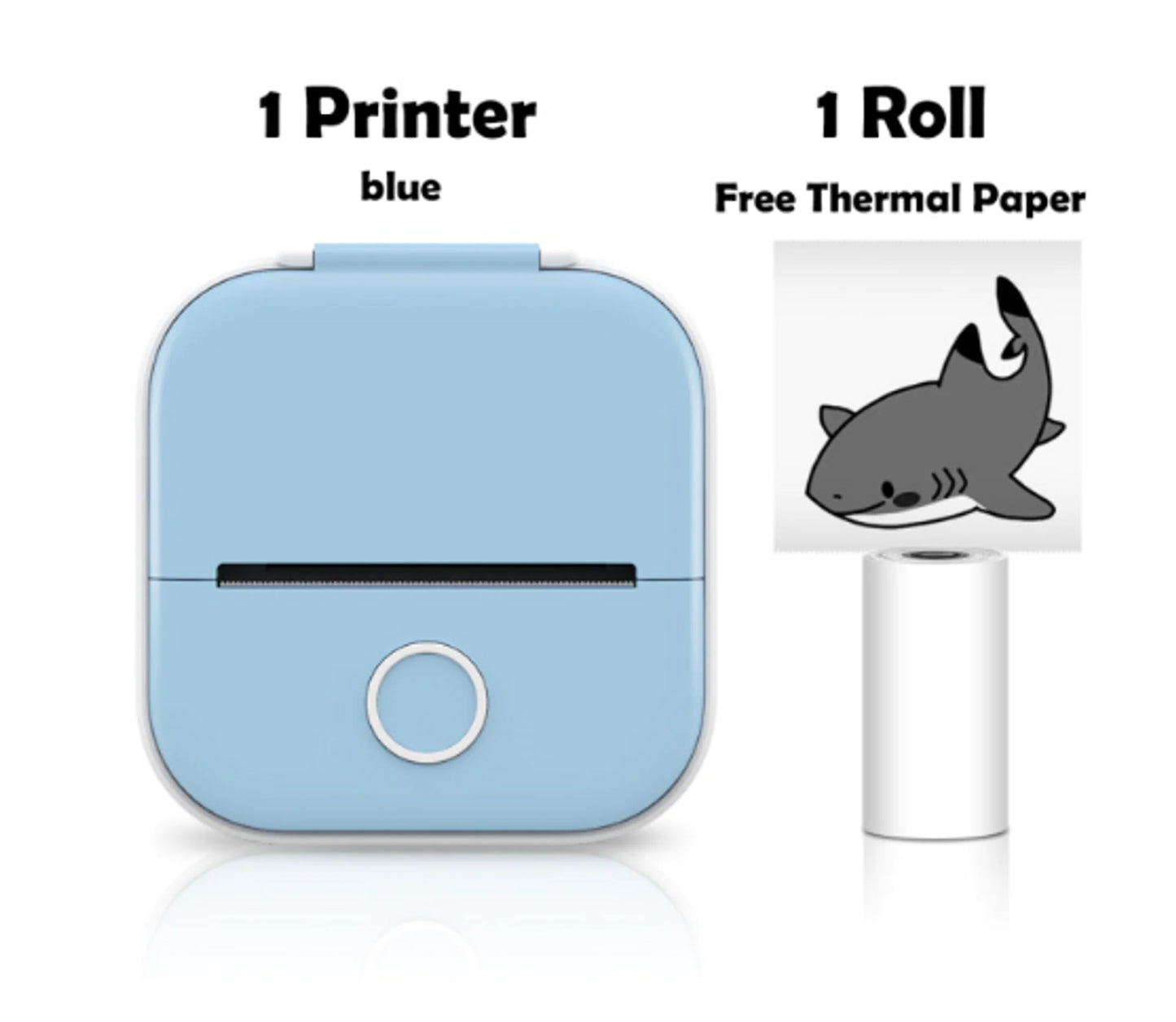 Bluetooth-Compatible Mini Printer