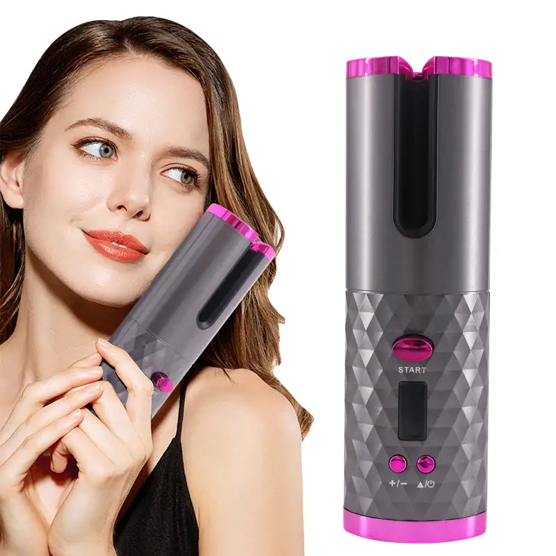 Auto Cordless Rotating Hair Curler